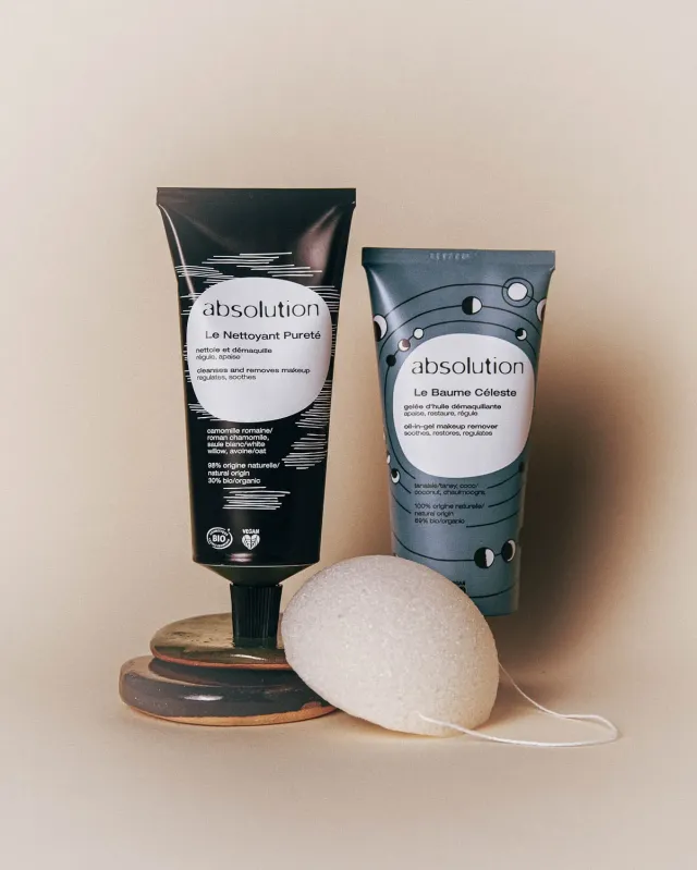 Absolution Double Cleansing rengöringskit balm + gel balans